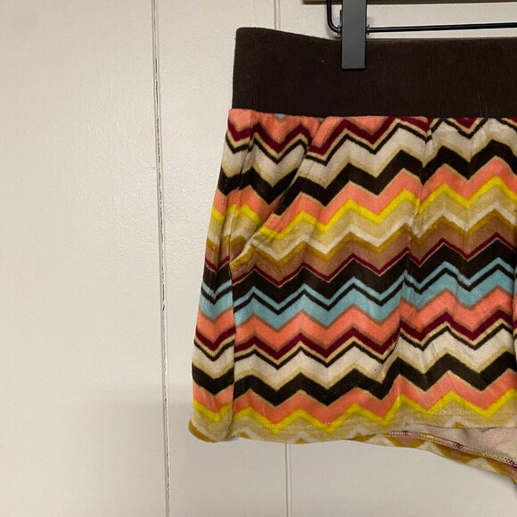 Missoni X Target Velour Chevron Shorts, XL - Picture 3 of 5